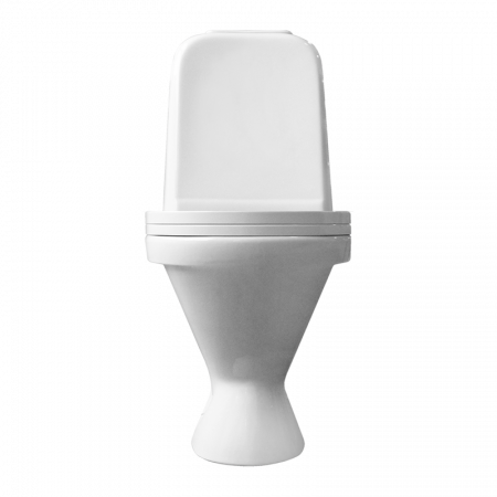 Унитаз-компакт Sanita Самарский эконом SMRSACC01090111 с бачком и стандартным сиденьем